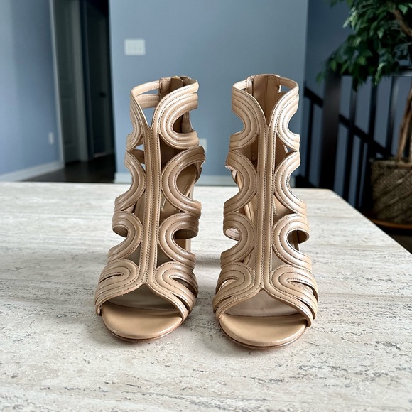 Michael Kors Collection Runway Pamina Toffee Heels - Picture 3 of 10